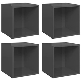 WREWING Meuble TV,Bas Table TV Support de Télévision en Bois pour Salon Chambre Salle à Manger,Support pour Téléviseur Jusqu’