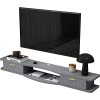 EsEntL Meuble TV Mural Console Multimédia Murale, Meuble TV Flottant, Étagère de Rangement Multimédia pour Salon Chambre, 100