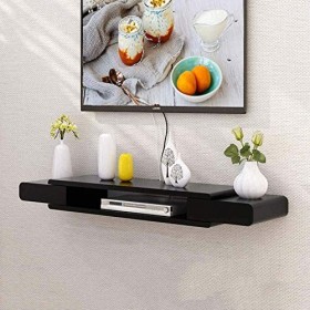 KAXGU Meuble de Rangement Pour Téléviseur Étagère Flottante Suspendue Au Mur Meuble de Rangement Pour Téléviseur de Fond Mura