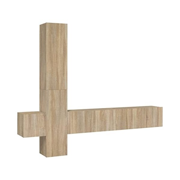 Meuble Tv,Blanc Tv,Comme Espace de Rangement, Meuble Bas Suspendu Ou Debout, Buffet Salon,Meuble TV Suspendu,Support de Télév