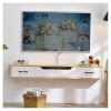 Meuble TV Flottant, étagère TV pour téléviseur Mural, Console multimédia Murale, Support de Rangement Moderne pour Centre de 