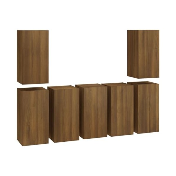 VEEKI Meuble TV, Meuble TV Suspendu, Meuble TV Industriel, Meuble TV Bois, Meuble Chambre, Convient pour Salon ou Chambre, Me