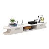 AVIMYA Meuble TV Flottant Meuble Meuble TV Meuble TV Mural Cloisons flottantes Multi-Function Set-Top Box Racks de Stockage G