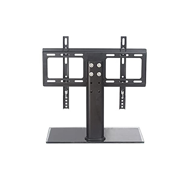 Support Mural pour téléviseur Meuble TV de Table, Support Universel pour Meuble TV avec Design Multi-Protection, Patin antidé
