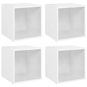 VEEKI Meuble TV, Meuble TV Suspendu, Meuble, Meuble TV avec Rangement，Meuble Industriel, Convient pour Salon ou Chambre, Meub