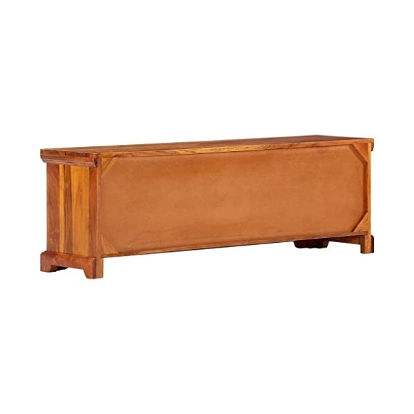 GOTOTOP Meuble Télévision, Meubles Fournitures Table Basse 2 Placards 119 X 30 X 40 cm Meuble TV 2 Tiroirs Meuble TV pour Cha