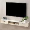 Mural Meuble TV Meuble TV flottant Etagère de décoration murale TV Etagère de stockage pour appareil multimédia meuble TV con