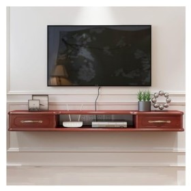 Kamnik Support TV Flottant Mural, étagère TV Flottante, Console multimédia, étagère Murale Flottante pour Meuble TV, Support 