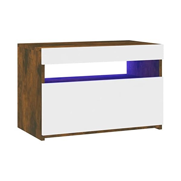 XIAOGUANG Meuble TV avec Lumières LED, Meubles de salon, Meuble TV Salon, Table TV, Table TV, Meuble TV Salle de bains, Meubl