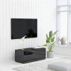 VEEKI Meuble TV, Meuble TV Suspendu, Meuble TV Blanc, Meuble TV Industriel, Meubles de Salon, Salon, Chambre, Cadre en Acier,