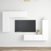 VEEKI Meuble TV, Meuble TV Suspendu, Meuble, Meuble TV avec Rangement，Meuble Industriel, Convient pour Salon ou Chambre, Ense