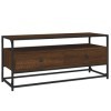 SEVSO Meubles-TV Meuble TV Chêne Marron 100x35x45 cm Bois dingénierie