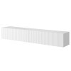 Selsey VELDIO Meuble TV, Melamine, Blanc, 175 cm