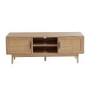 BAÏTA Amana Meuble TV, Bois, L130cm & Buffet Amana, Bois, L90cm