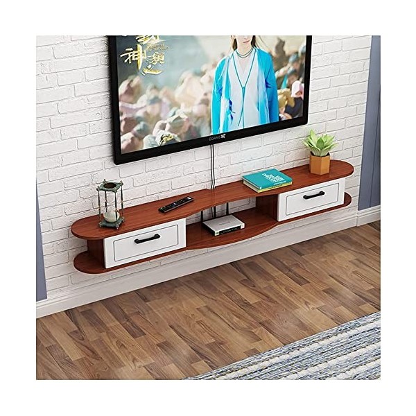 EsEntL Meuble TV Unités Murales TV pour Salon Console Multimédia Meuble TV Flottant Meuble TV Mural pour Salon Salle de Diver