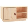 Générique Meuble TV 70x34x40 cm Bois de pin Massif,8.4 KG,818235, Meubles, Meubles TV