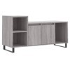 XLUMIO Centres de divertissement et supports TV, meuble TV gris Sonoma 100 x 35 x 55 cm en bois dingénierie