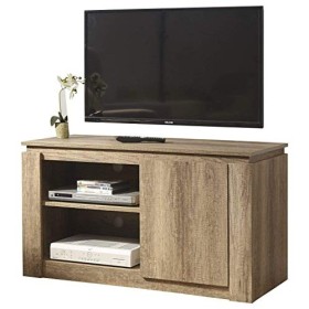 GFW Canyon Meuble TV, Bois, chêne, 108 x 45 x 59,5 cm