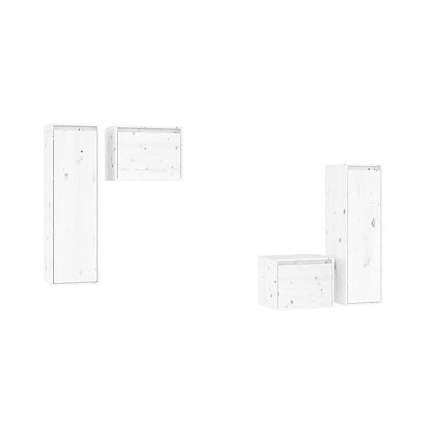 VEEKI Meuble TV, Meuble TV Suspendu, Meuble TV Industriel, Meuble TV Bois, Meuble Chambre, Convient pour Salon ou Chambre, Me