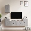 VEEKI Meuble TV, Meuble TV Suspendu, Meuble TV Industriel, Meuble TV Bois, Meuble Chambre, Convient pour Salon ou Chambre, En