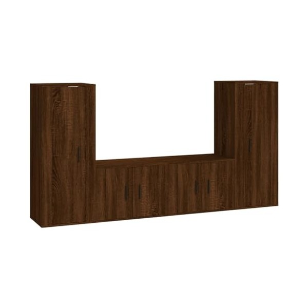 VEEKI Meuble TV, Meuble TV Suspendu, Meuble TV Industriel, Meuble TV Bois, Meuble Chambre, Convient pour Salon ou Chambre, En