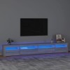 CIADAZ Meuble TV avec lumières LED Sonoma Gris 270x35x40 cm,Meuble TV,Meuble TV Moderne,Meuble de Salon