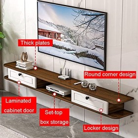 KAXGU Meuble Tv Meuble Tv Unités Murales Pour Salon Meuble Tv Flottant Console Tv En Bois Pour Salon Meuble Tv Meuble Mural/C