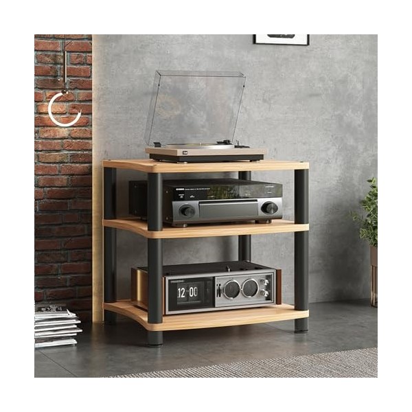 Rack Audio Audio Audio 3/4 de Niveau 3/4, Stand et Armoire de Composants, Racks HiFi et Armoire à Rack Audio pour la Vie, Le 