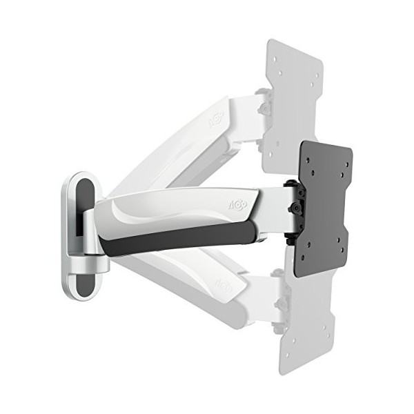 RICOO Support Mural écran PC S2611 Orientable Inclinable Universel 13-32" 33-81cm Fix ation Murale Moniteur LED/LCD/Incurvé