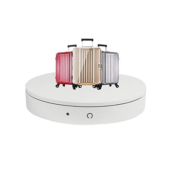 Présentoir à Plateau tournant motorisé, présentoir à Plateau tournant électrique à 360 degrés pour présenter des gâteaux, Bij