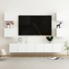 VEEKI Meuble TV, Meuble TV Suspendu, Meuble, Meuble TV avec Rangement，Meuble Industriel, Convient pour Salon ou Chambre, Ense