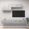 VEEKI Meuble TV, Meuble TV Suspendu, Meuble, Meuble TV avec Rangement，Meuble Industriel, Convient pour Salon ou Chambre, Ense