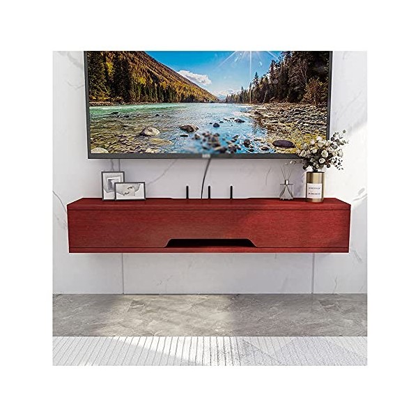 Meuble TV Meuble TV Unités Murales pour Salon Meuble TV Meuble Mural Console TV Unité De Divertissement Flottant pour Centre 