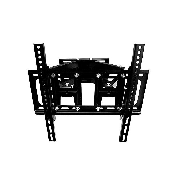 DAONPHARI Meuble TV Meuble TV Bras rétractables, 400x400MM Support Mural réglable à Angle de Pas TV, Support Mural pour Affic