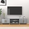 DCRAF Centres de divertissement et supports TV, meuble TV gris Sonoma 180 x 31,5 x 40 cm en bois dingénierie