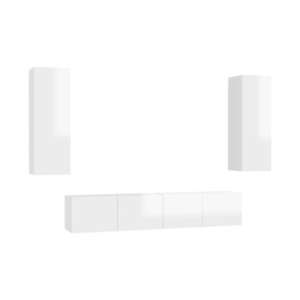 VEEKI Meuble TV, Meuble TV Suspendu, Meuble, Meuble TV avec Rangement，Meuble Industriel, Convient pour Salon ou Chambre, Ense