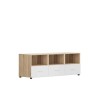 BLACK RED WHITE® Modeo Meuble TV bas - Style scandinave et moderne - 150 x 48 cm - Pour salon, salle à manger