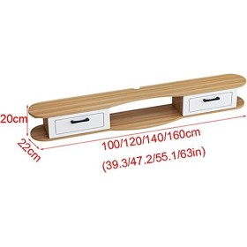 Meuble TV Meuble TV Unités Murales pour Salon Console Média Meuble TV Flottant Meuble TV Mural pour Salon Salle De Divertisse