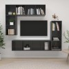 VEEKI Meuble TV, Meuble TV Suspendu, Meuble TV Industriel, Meuble TV Bois, Meuble Chambre, Convient pour Salon ou Chambre, En