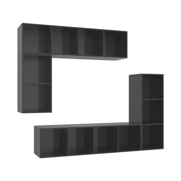 VEEKI Meuble TV, Meuble TV Suspendu, Meuble TV Industriel, Meuble TV Bois, Meuble Chambre, Convient pour Salon ou Chambre, En