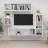 VEEKI Meuble TV, Meuble TV Suspendu, Meuble TV Industriel, Meuble TV Bois, Meuble Chambre, Convient pour Salon ou Chambre, En