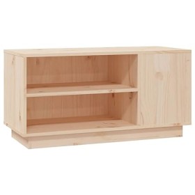 Meuble TV 80x35x40,5 cm Bois de pin massif