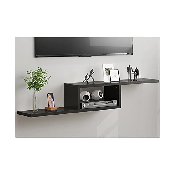 Uvency Meuble Tv Flottant, Unité de Divertissement Murale, Console Média Tv Avec Rangements Ouverts/A / 150Cm/A/150Cm