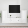 VEEKI Meuble TV, Meuble TV Suspendu, Meuble TV Industriel, Meuble TV Bois, Meuble Chambre, Convient pour Salon ou Chambre, En