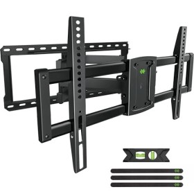 USX MOUNT Support mural à mouvement complet certifié UL pour téléviseurs de 37 à 90 pouces jusquà 68 kg, support TV avec bra