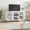 VEEKI Meuble TV, Meuble TV Suspendu, Meuble TV Industriel, Meuble TV Bois, Meuble Chambre, Convient pour Salon ou Chambre, Bl