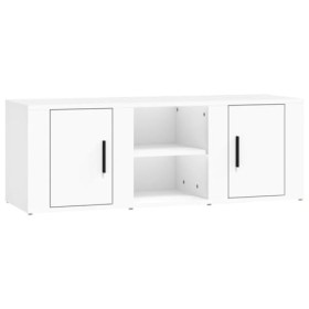 VEEKI Meuble TV, Meuble TV Suspendu, Meuble TV Industriel, Meuble TV Bois, Meuble Chambre, Convient pour Salon ou Chambre, Bl