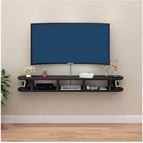 URBERY Meuble TV Meuble TV Flottant Meuble TV Fixé Au Mur Meuble TV Suspendu pour Salon Salle De Divertissement Bureau Unité 