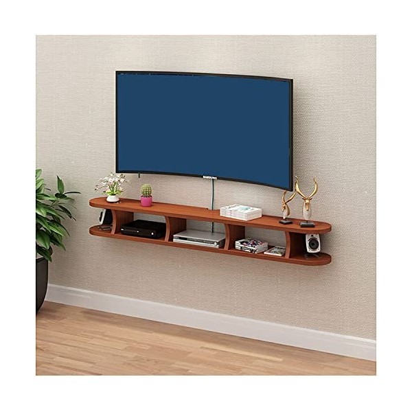 URBERY Meuble TV Meuble TV Flottant Meuble TV Fixé Au Mur Meuble TV Suspendu pour Salon Salle De Divertissement Bureau Unité 