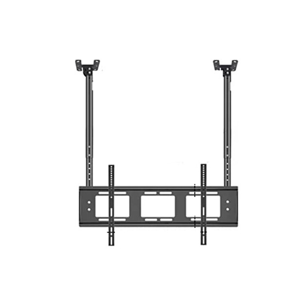 Pied TV Support Universel Support TV au Plafond Bipolaire, Support TV Suspendu pour écran Plat LED de 55 à 86 Pouces, Support
